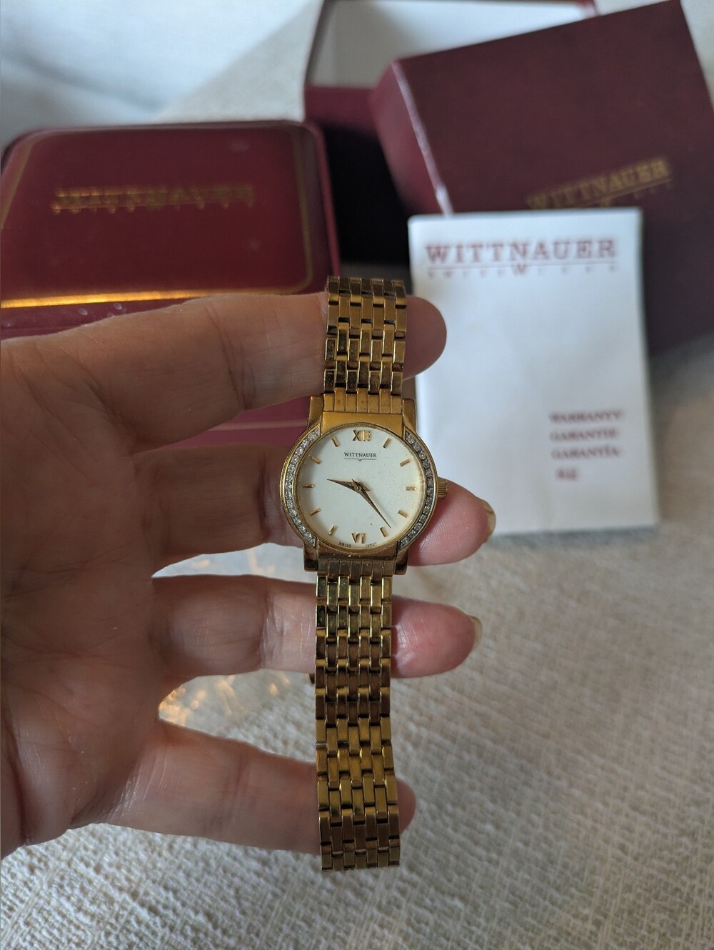 Wittnauer Women’s Gold Tone Bracelet Watch - Gold